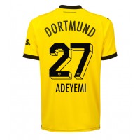 Camisa de Futebol Borussia Dortmund Karim Adeyemi #27 Equipamento Principal 2023-24 Manga Curta
